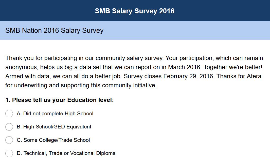 salary survey artowrk