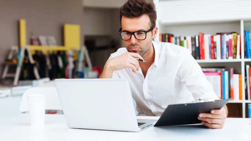 20150429144418 questions ask when company going nowhere fast man designer computer laptop overworked stressed