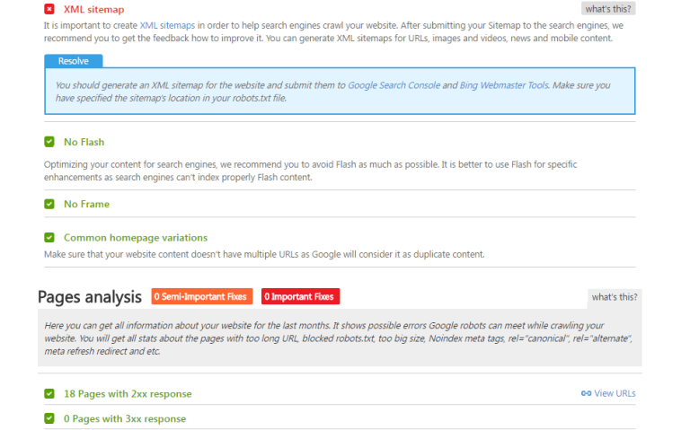 seranking website audit